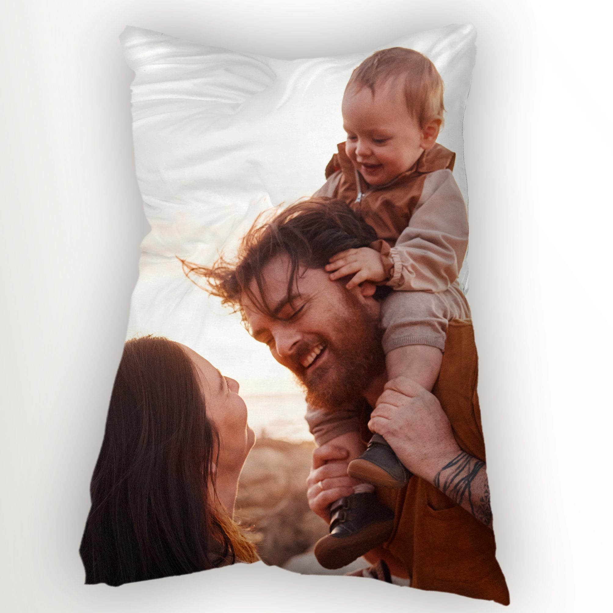 Personalisierte Foto-Bettwäsche 135x200 cm – Deine schönsten Erinnerungen als brillanter Druck auf hochwertigem Stoff.