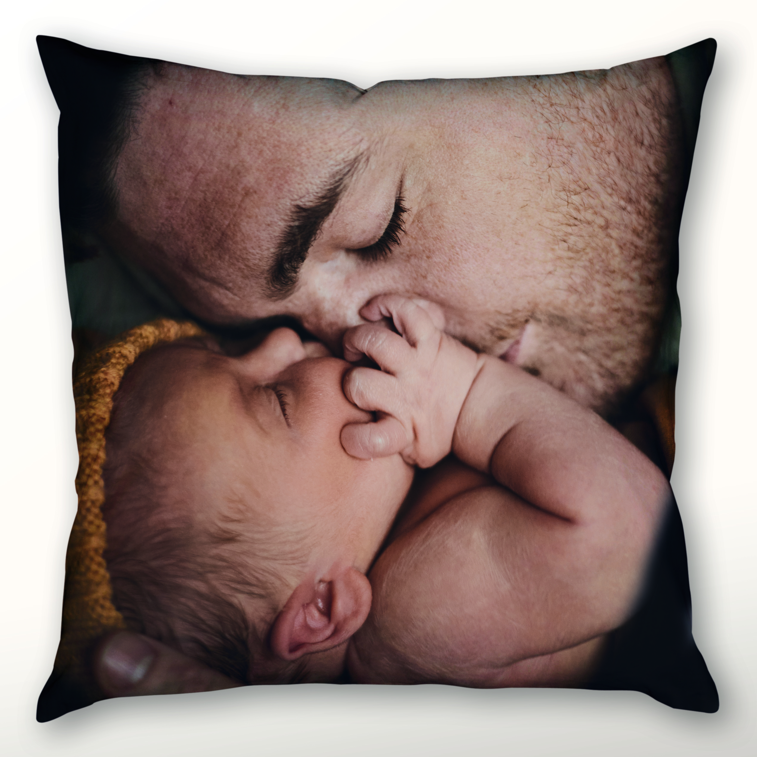 Kuschelkissen 50x50 cm – Individuell gestaltetes Kissen aus weichem Mikrofasergewebe mit beidseitigem Fotodruck für maximalen Komfort.