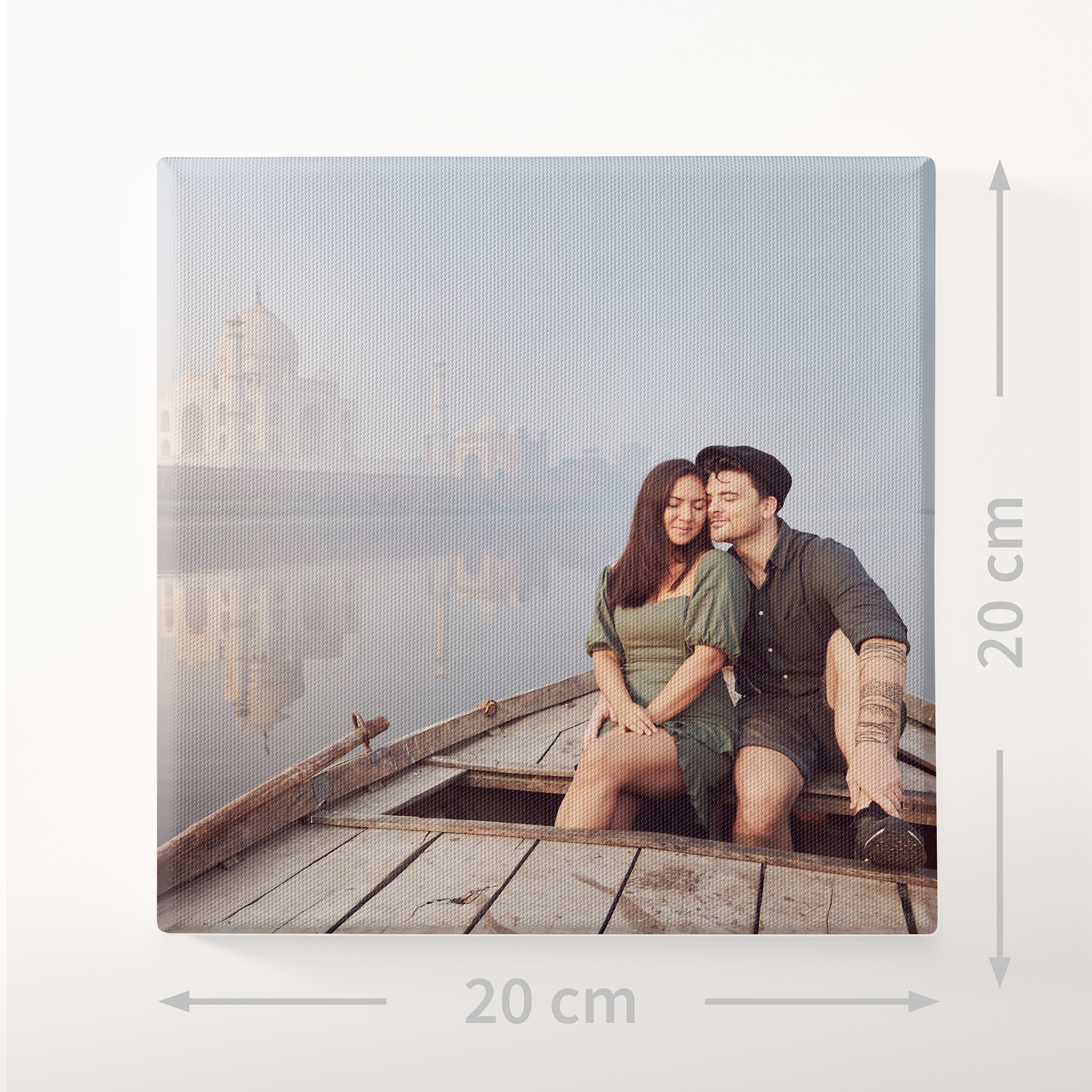 Foto auf Leinwand 20x20 cm – Hochwertiger Druck auf Künstler-Leinen mit brillanten Farben und scharfen Details für Deine schönsten Erinnerungen.