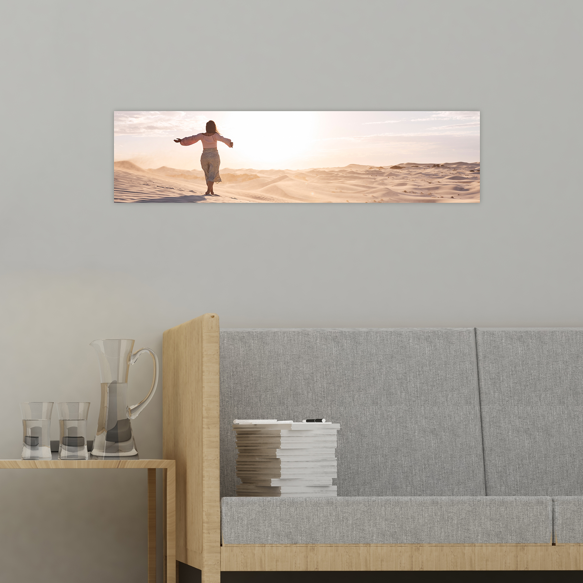 Premium Poster 80x20 cm – Hochwertiger Druck auf edlem Papier für lebendige Farben und gestochen scharfe Details.