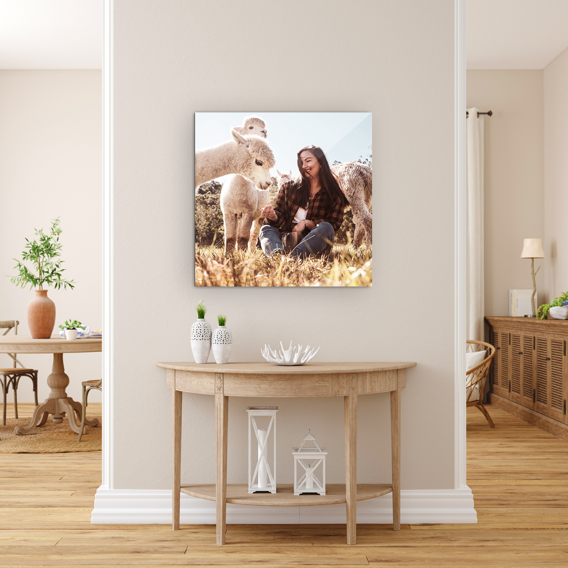 Quadratischer Gallery Print 60x60 cm mit hochwertigem Kunstdruck