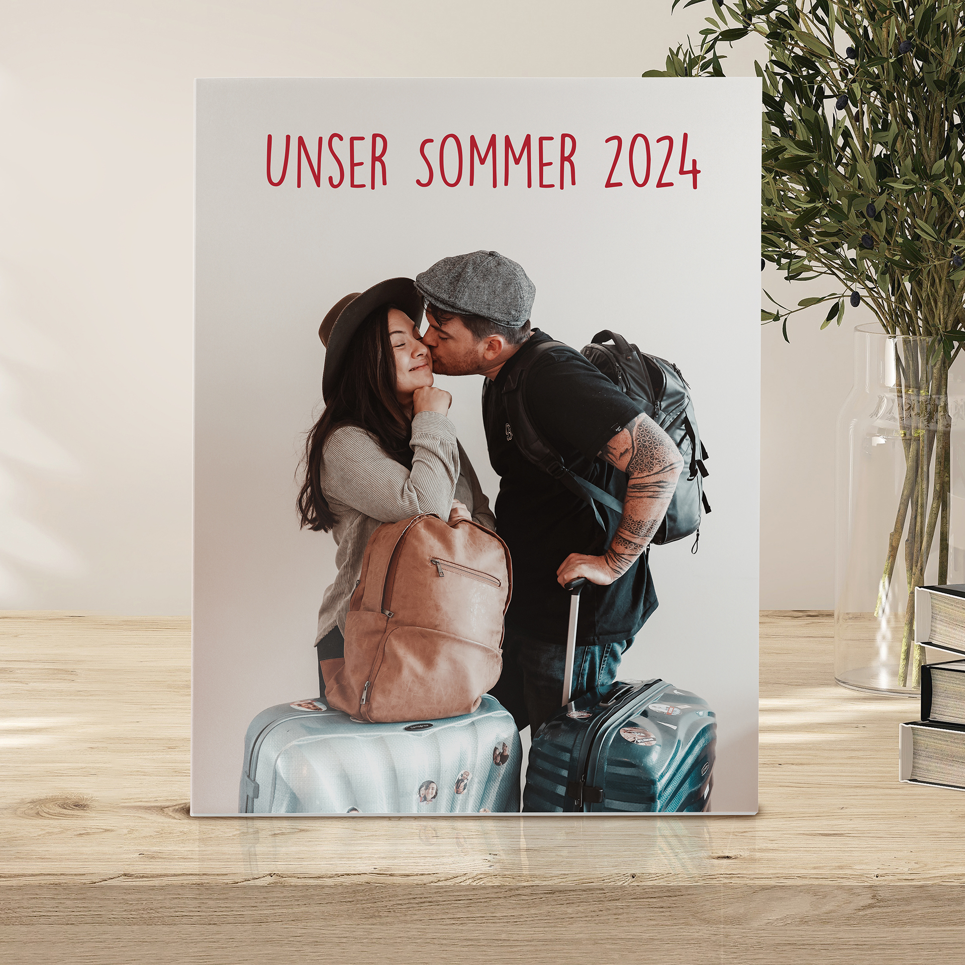 Fotobuch im DIN A4 Hochformat: Hardcover mit hochwertigem Digitaldruck – personalisierte Erinnerung in edlem Design.