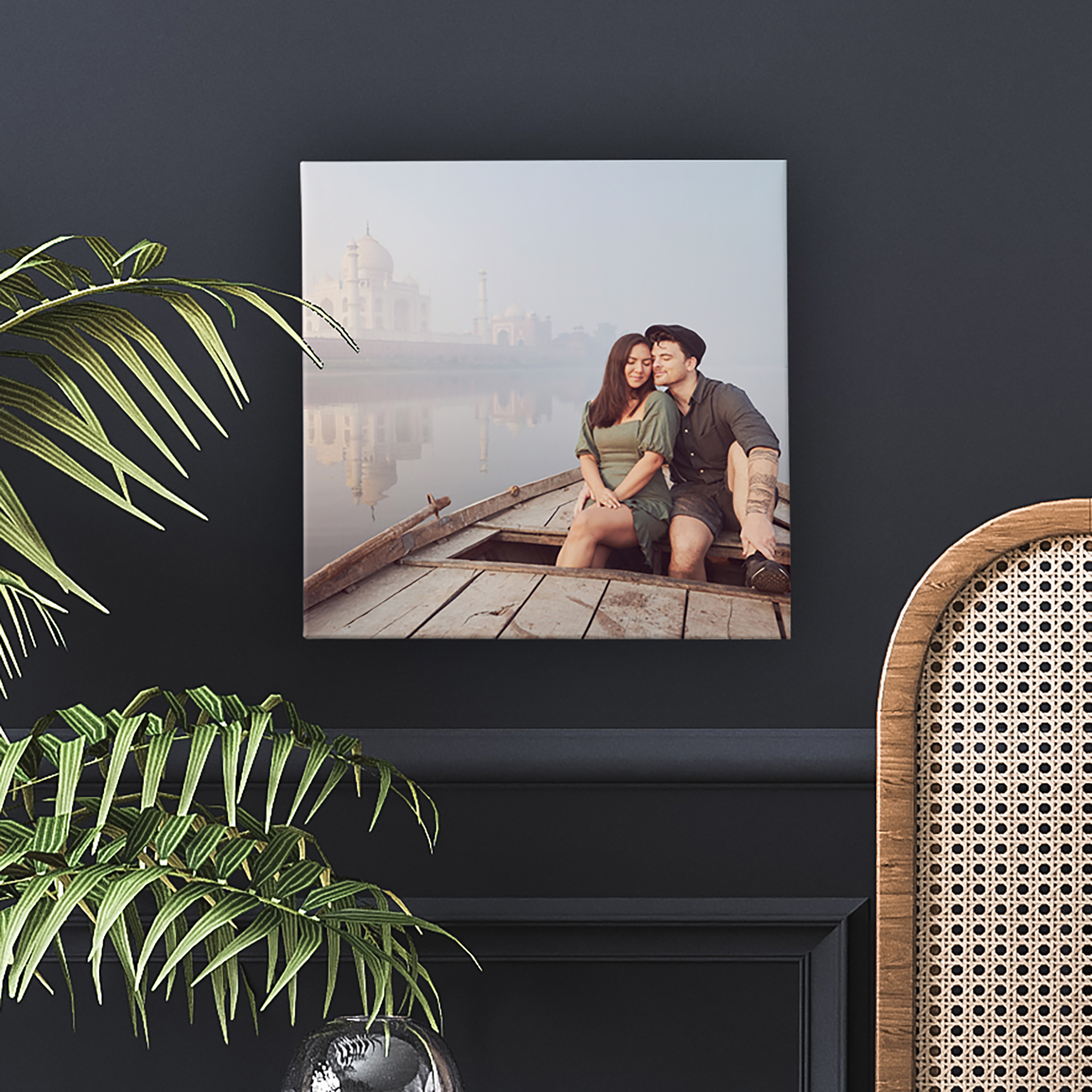Foto auf Leinwand 40x40 cm – Hochwertiger Druck auf Künstler-Leinen mit brillanten Farben und scharfen Details für Deine schönsten Erinnerungen.
