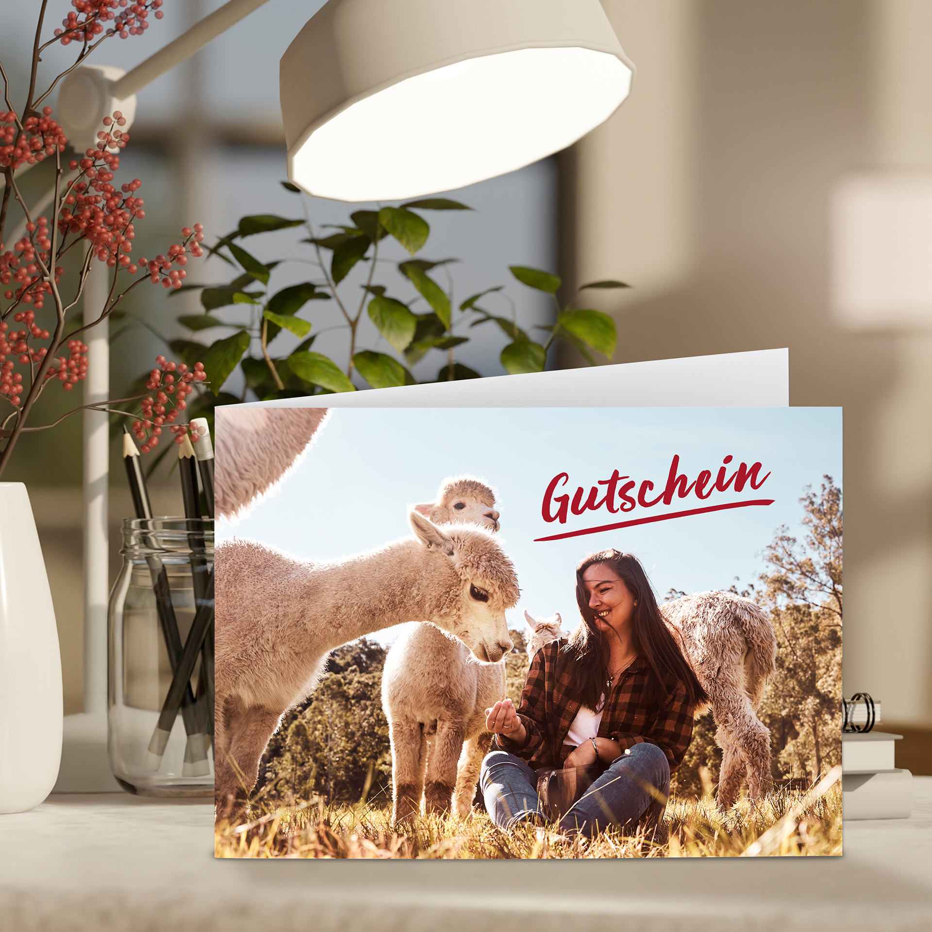Klappkarte Klassik 10x15 cm – klassische Karte in hochwertiger Druckqualität, ideal für persönliche Nachrichten und besondere Anlässe