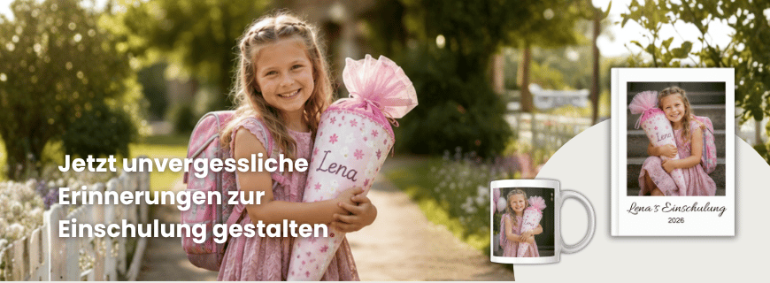 Fotogeschenke zur Einschulung gestalten  Erinnerungen fur die ganze Familie festhalten mit alfo.fotobuch
