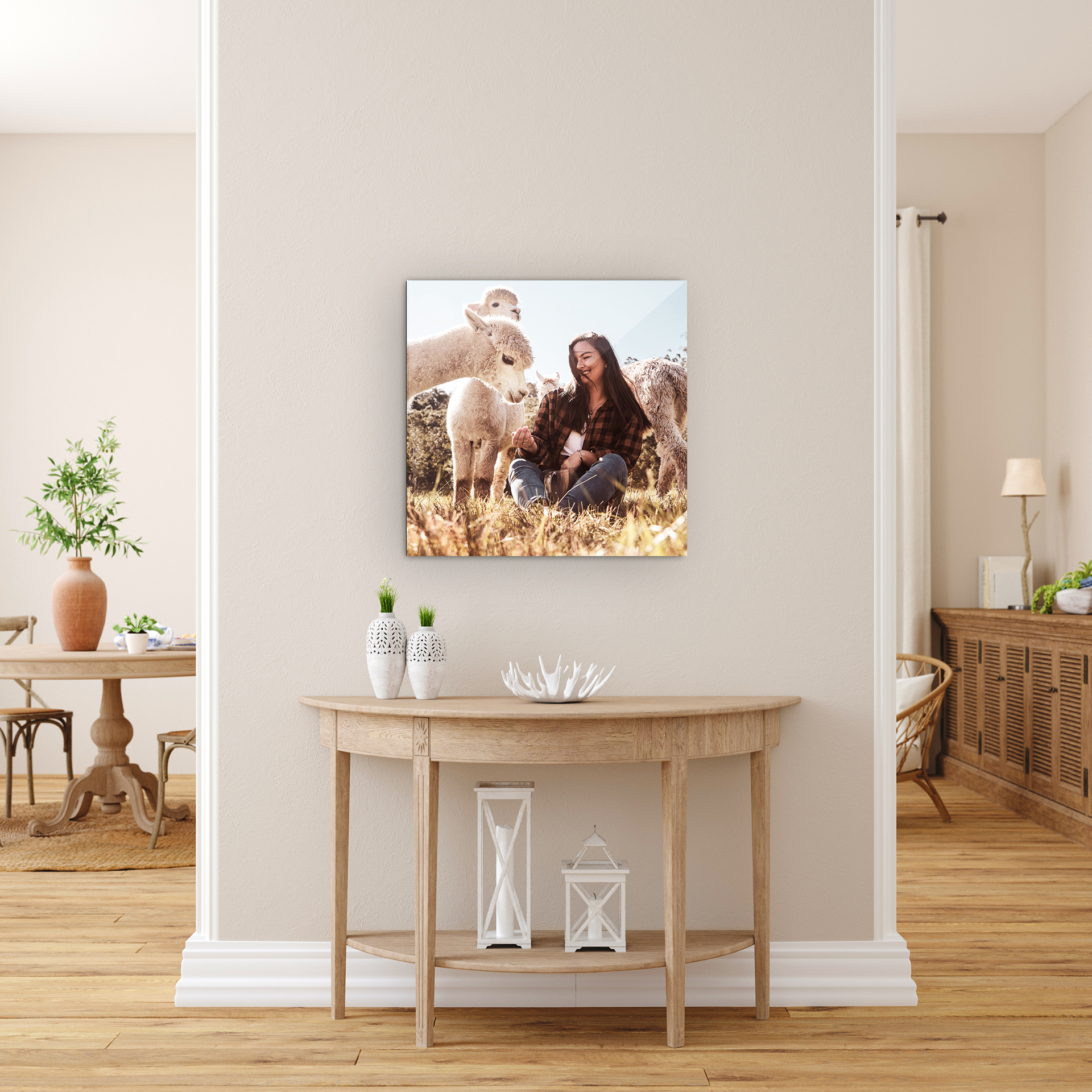 Quadratischer Gallery Print 50x50 cm mit hochwertigem Kunstdruck