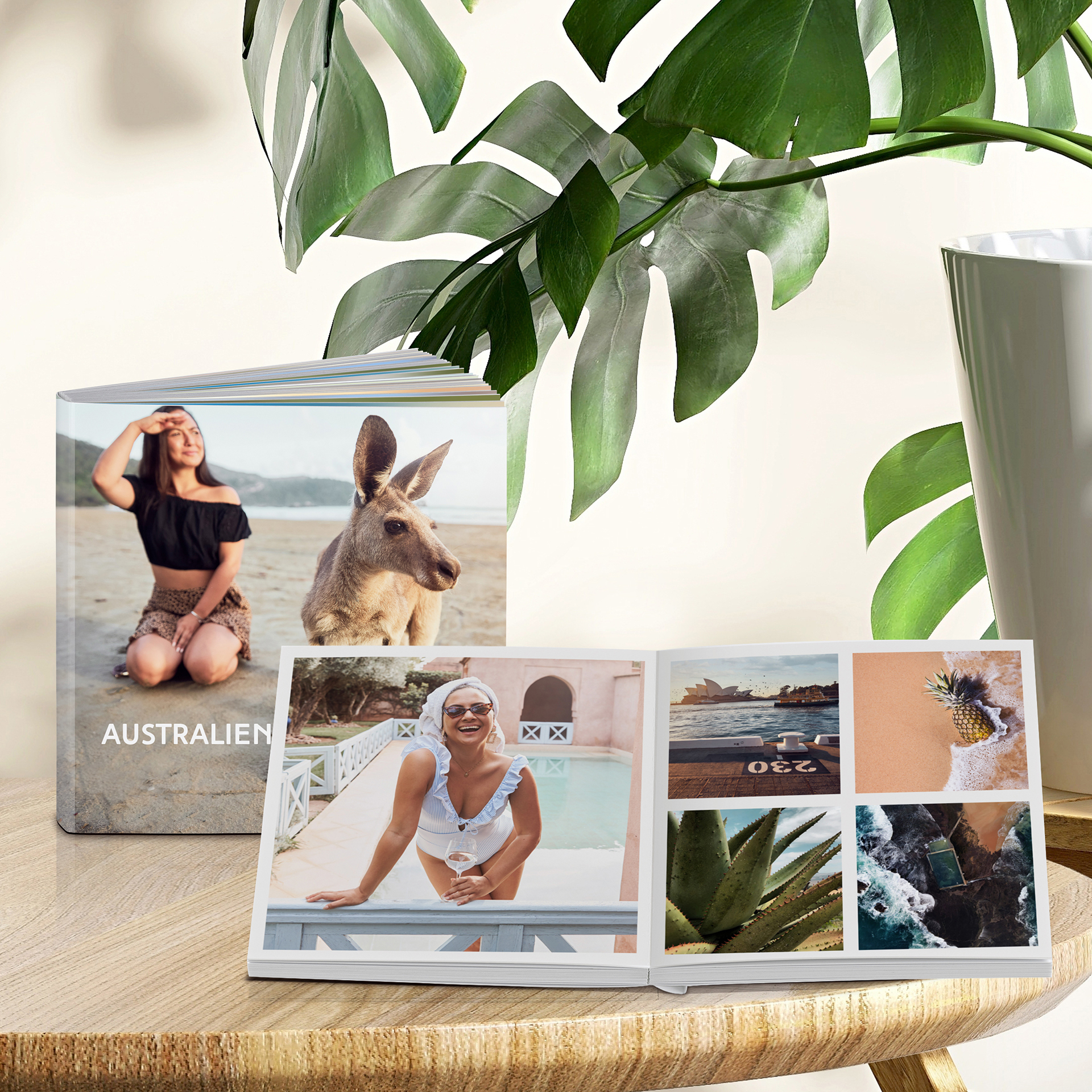 Mini Fotobuch im Format 10x15: Softcover mit hochwertigem Digitaldruck – personalisierte Erinnerung in edlem Design.