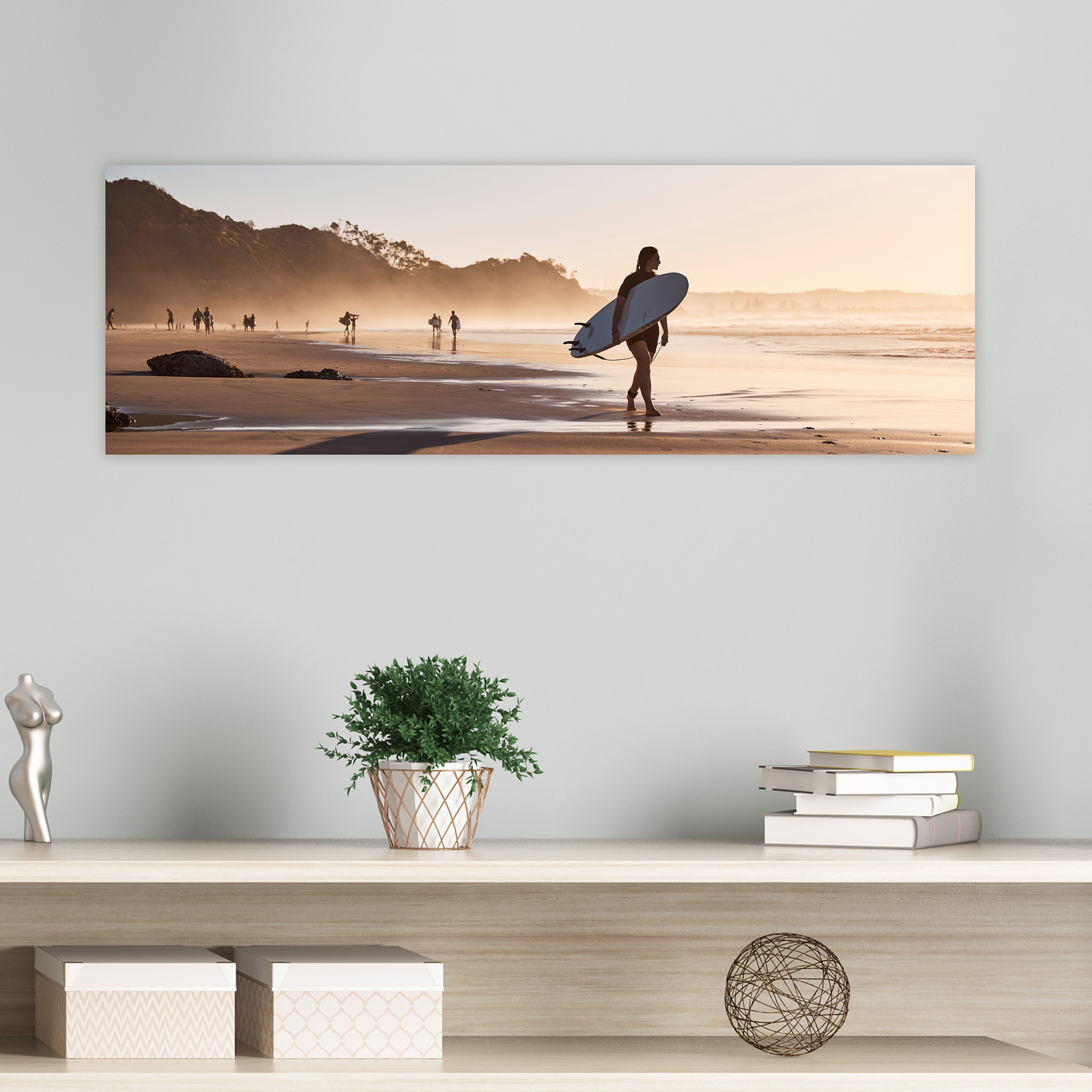 Panorama Poster 90x30 cm – Hochwertiger Druck auf edlem Papier für lebendige Farben und gestochen scharfe Details.